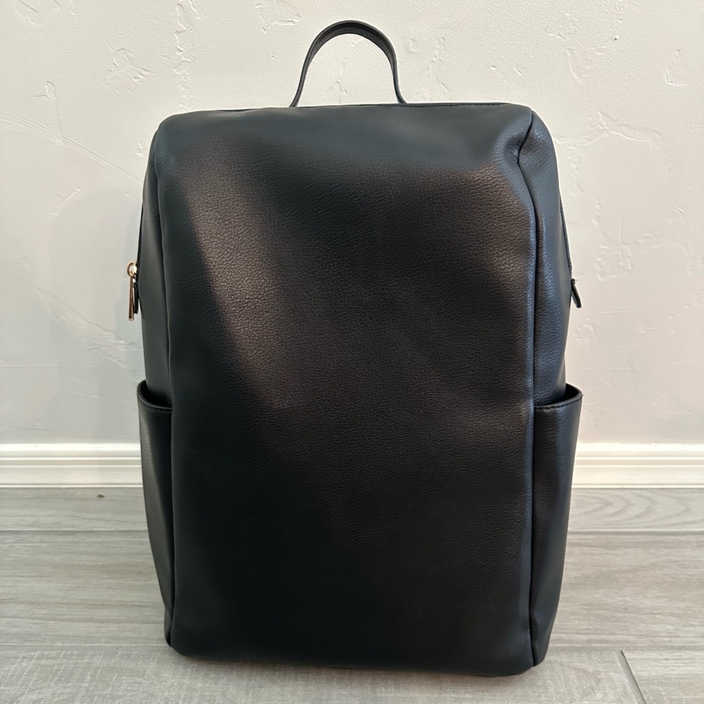 Target Faux Leather Backpack